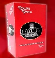 CUERO BLONES #8 ROJO x 50