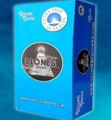 CUERO BLONES#8 AZUL x 50