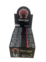 PLUMA ROJO NEGRO #9 X50