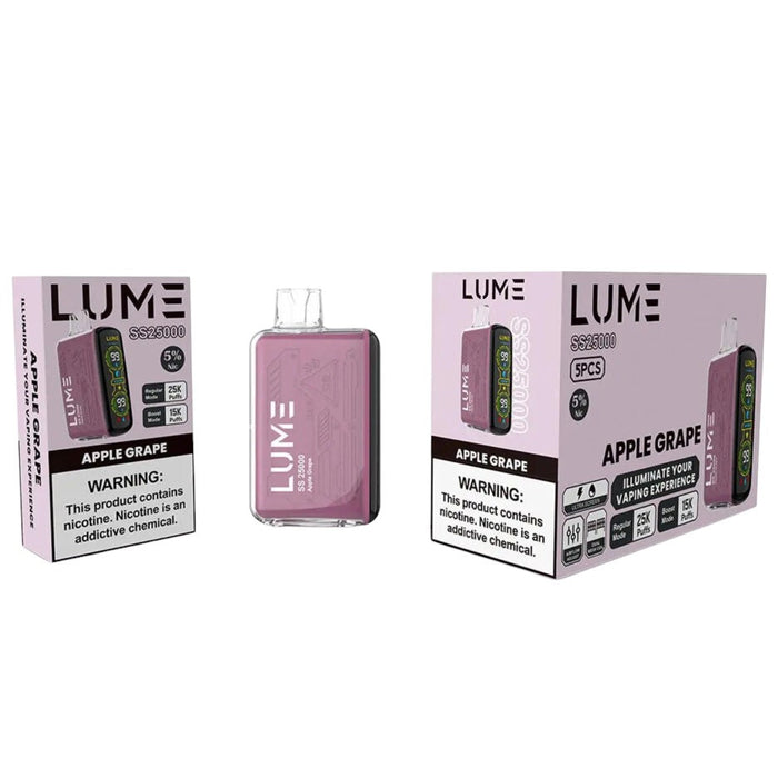 VAPORIZADOR DESECHABLE LUME 25000PUFFS