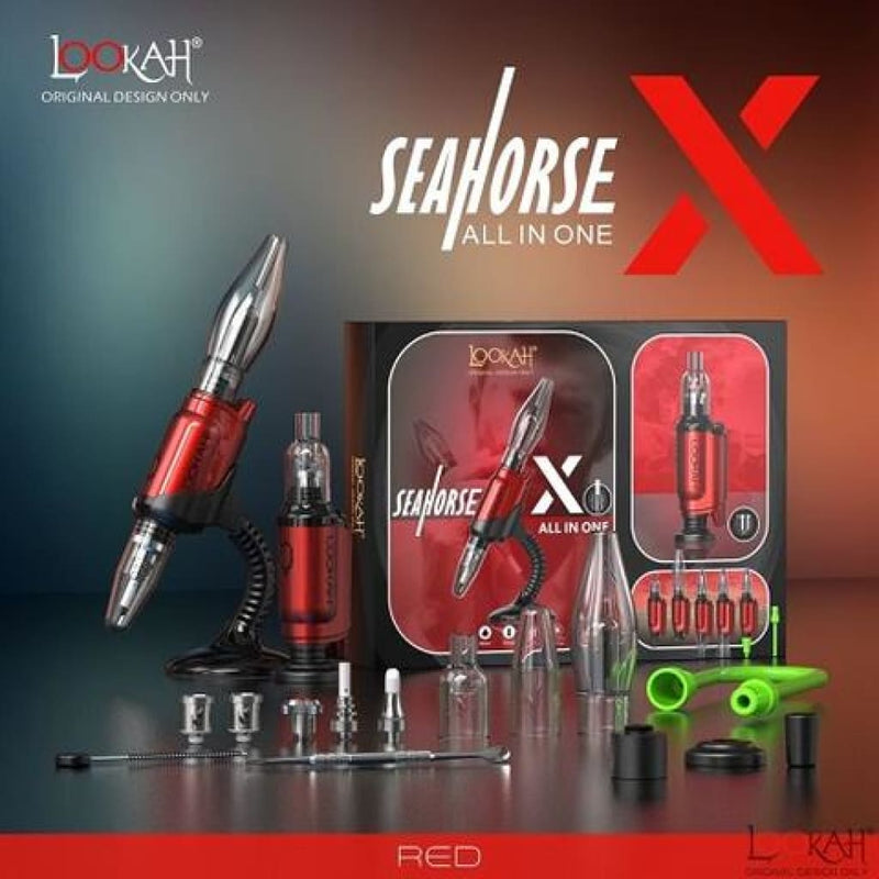Lookah Seahorse X Nectar Collector y Vaporizador 5-en-1