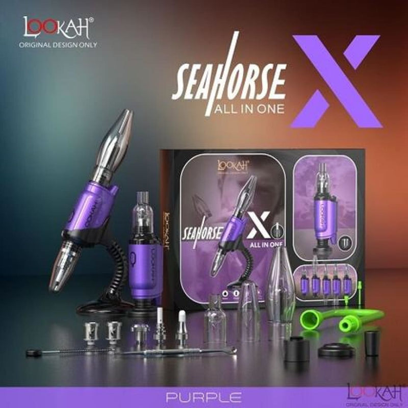 Lookah Seahorse X Nectar Collector y Vaporizador 5-en-1