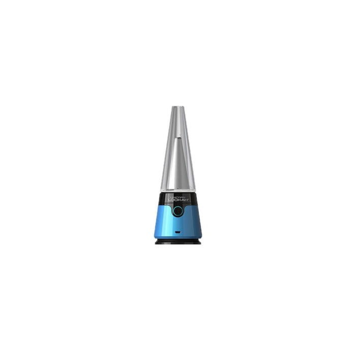 Lookah Unicorn Electric Dab Rig With Magnetic Connection In Sleek Blue And Silver Design