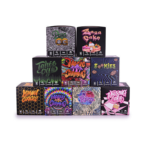 Stash Jar Hermético con Lupa y Luz LED Smokerolla