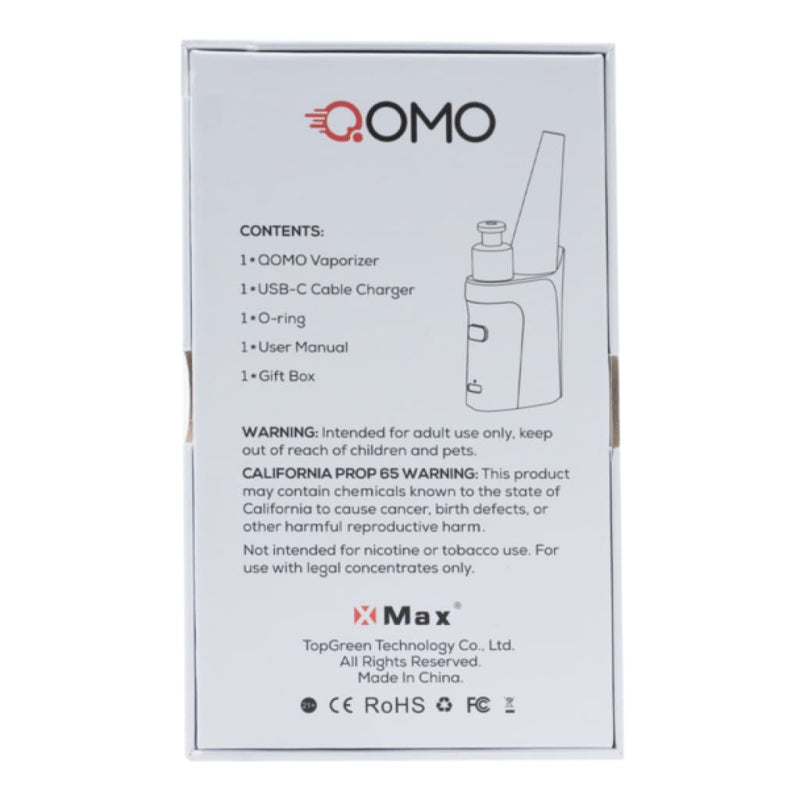 X-Max Qomo Micro E-Rig Portátil para Concentrados