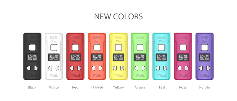 Vape Recargable Yocan Kodo Pro Batería 510 Colores