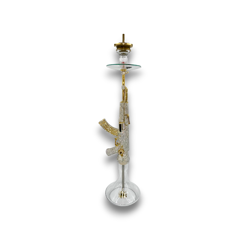 Hookah MOB AK47 de Lujo con Cristales Swarovski