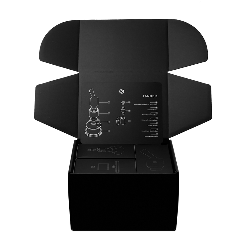 Tandem Dab Rig Modular en Vidrio y Silicona