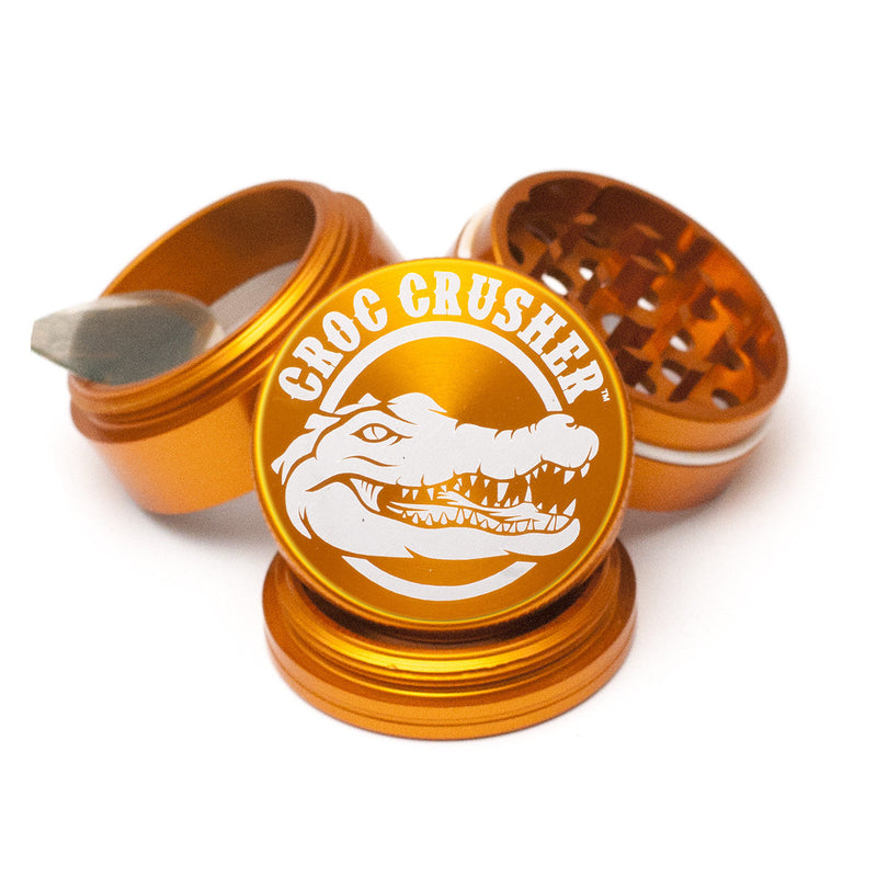Grinder Croc Crusher 2.0" Aluminio 4 Piezas