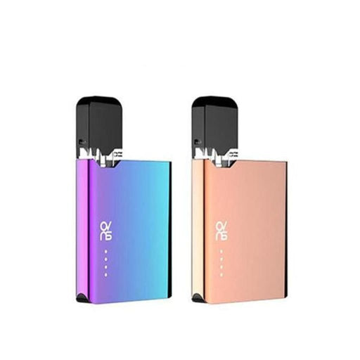 Two Ovns JC01 Pod Kits with 400mAh battery in metallic colors