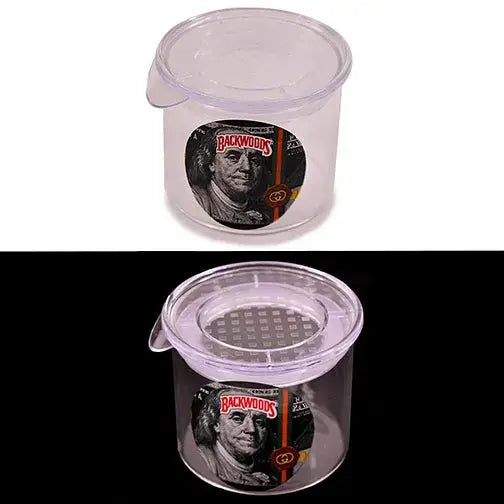 Frasco Hermético de Vidrio con Estampado a Color