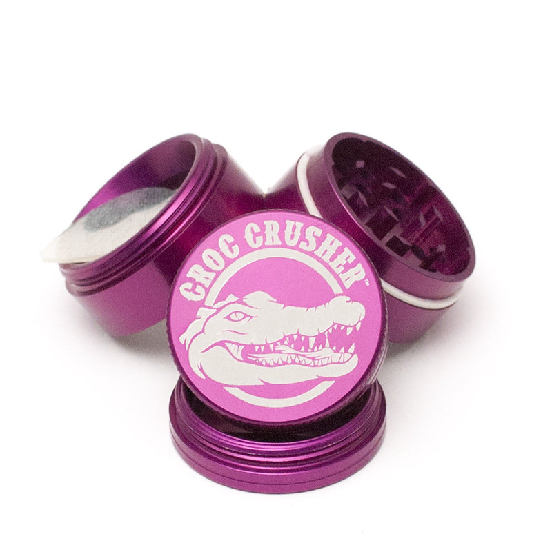 Grinder Croc Crusher 1.2" Aluminio 4 Piezas