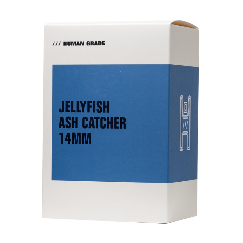 Ash Catcher Jellyfish Perc de Vidrio Human Grade para Bong