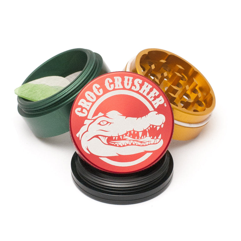 Grinder Croc Crusher 2.0" Aluminio 4 Piezas