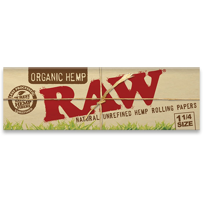 Best Organic Hemp Rolling Paper – Raw Organic Hemp 1¼ For Natural Smoking Experience