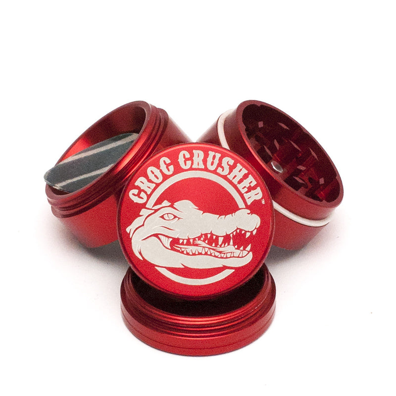Grinder Croc Crusher 1.2" Aluminio 4 Piezas