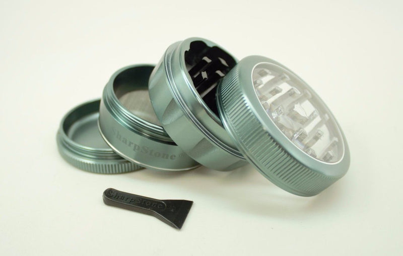 Grinder Sharpstone V2 Tapa de Vidrio 2.2" 4 Piezas