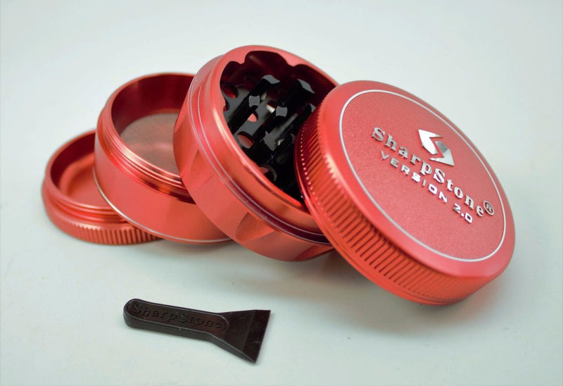 Grinder Sharpstone V2 Tapa Dura 2.2" 4 Piezas