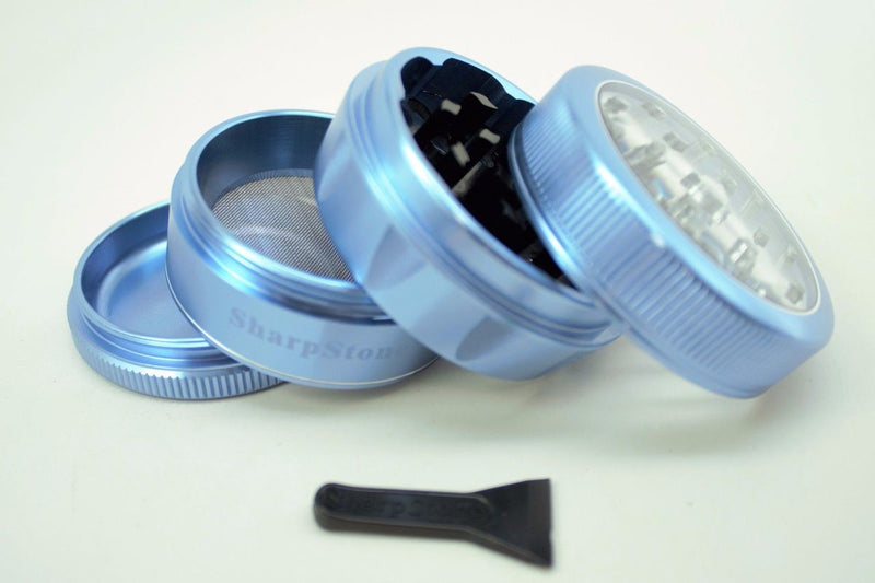 Grinder Sharpstone V2 Tapa de Vidrio 2.2" 4 Piezas