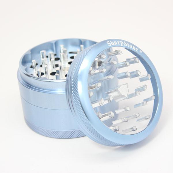Grinder Sharpstone 2.2" Tapa Transparente 4 Piezas