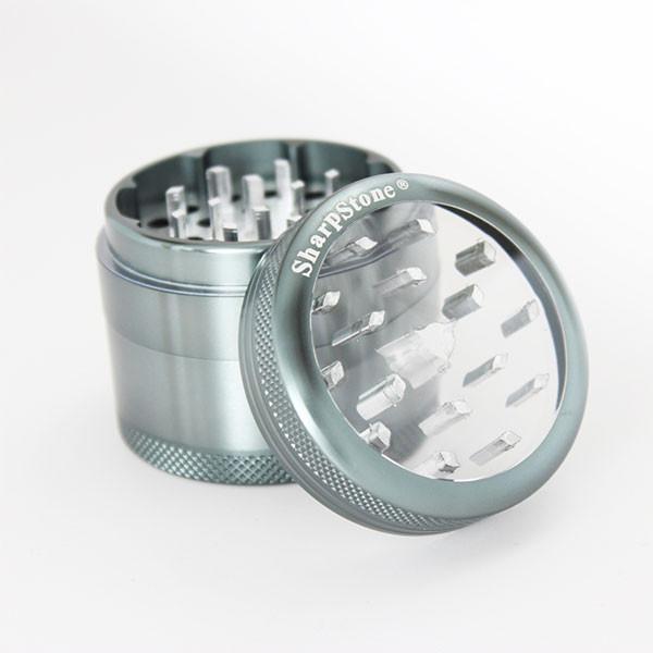 Grinder Sharpstone 2.2" Tapa Transparente 4 Piezas