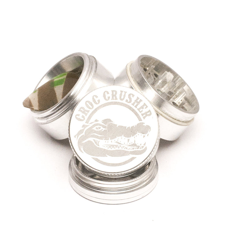 Grinder Croc Crusher 1.5" Aluminio 4 Piezas