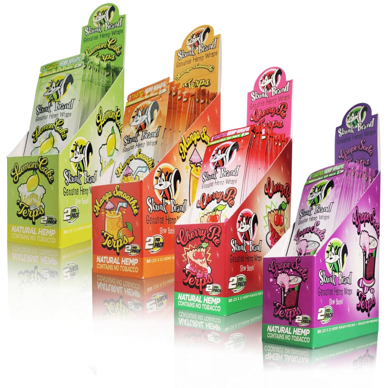 Skunk Terp Enhanced Hemp Wraps - 25 Ct On sale