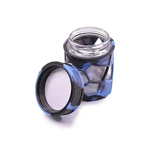 Stash Jar Space King Apilable Vidrio y Silicona