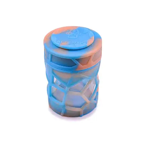 Stash Jar Space King Apilable Vidrio y Silicona