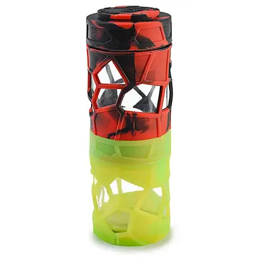 Stash Jar Space King Apilable Vidrio y Silicona