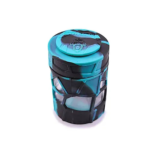 Stash Jar Space King Apilable Vidrio y Silicona