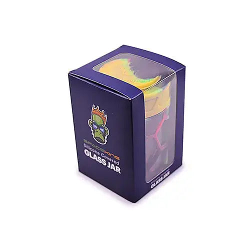 Stash Jar Space King Apilable Vidrio y Silicona