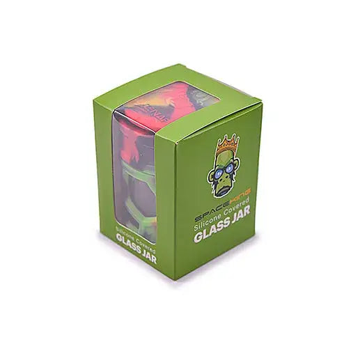Stash Jar Space King Apilable Vidrio y Silicona