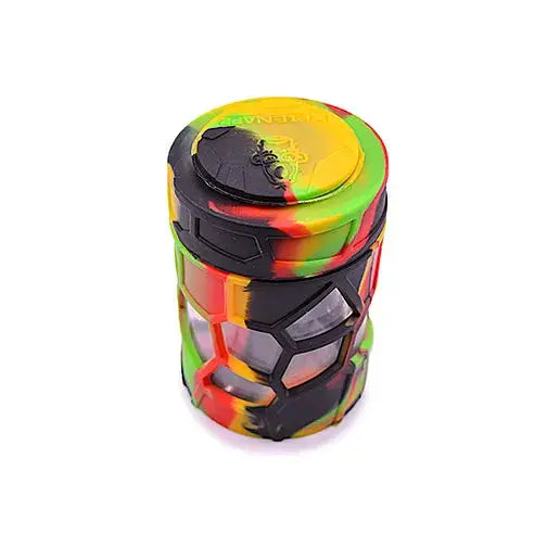 Stash Jar Space King Apilable Vidrio y Silicona