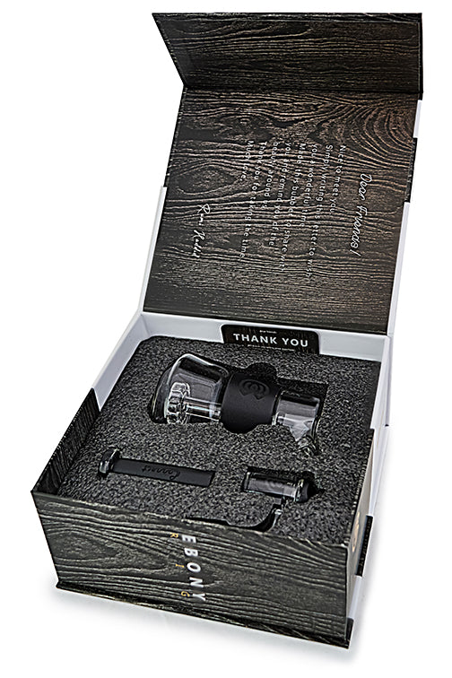Connect Dab Rig en Vidrio Soplado y Madera Natural