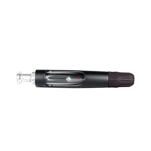Xvape Fyra Vaporizer – Sleek pen-shaped device with clear tip and internal components