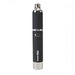 Black Yocan Evolve Plus Wax Pen With Dual Quartz Wax Atomizer And Silver Accents