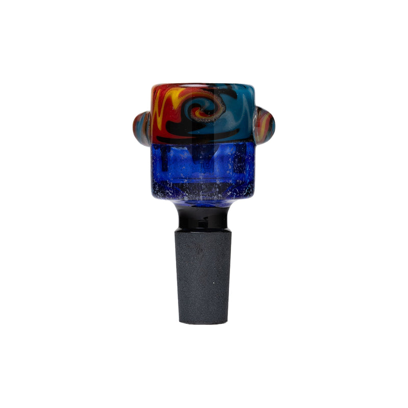 Bowl de Vidrio Recto 14mm Macho Artisan 3"