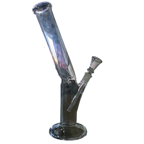 Bong de vidrio transparente