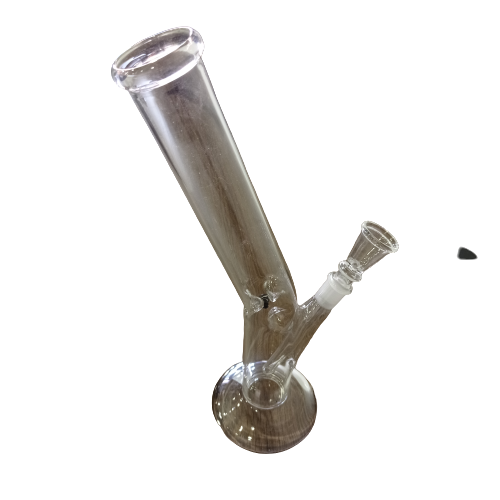 Bong de vidrio transparente