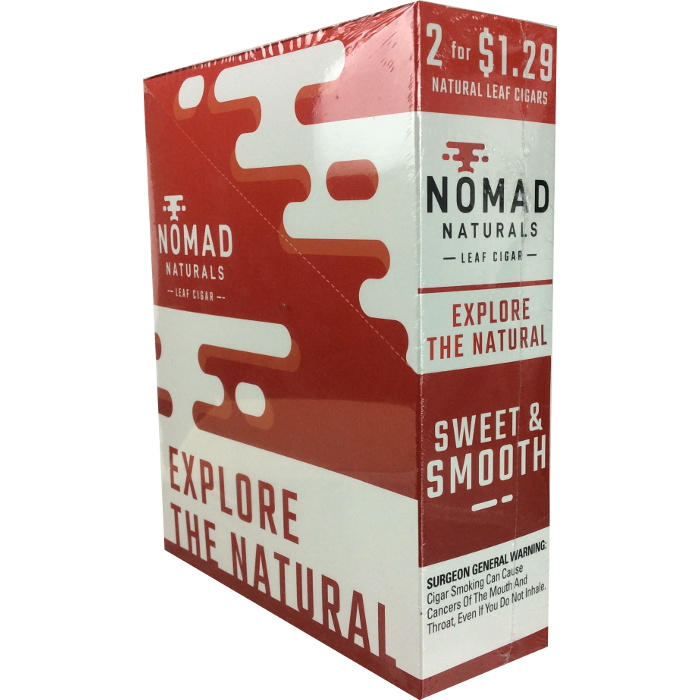 Nomad - Hojas de tabaco natural para cigarrillos puros o blunts