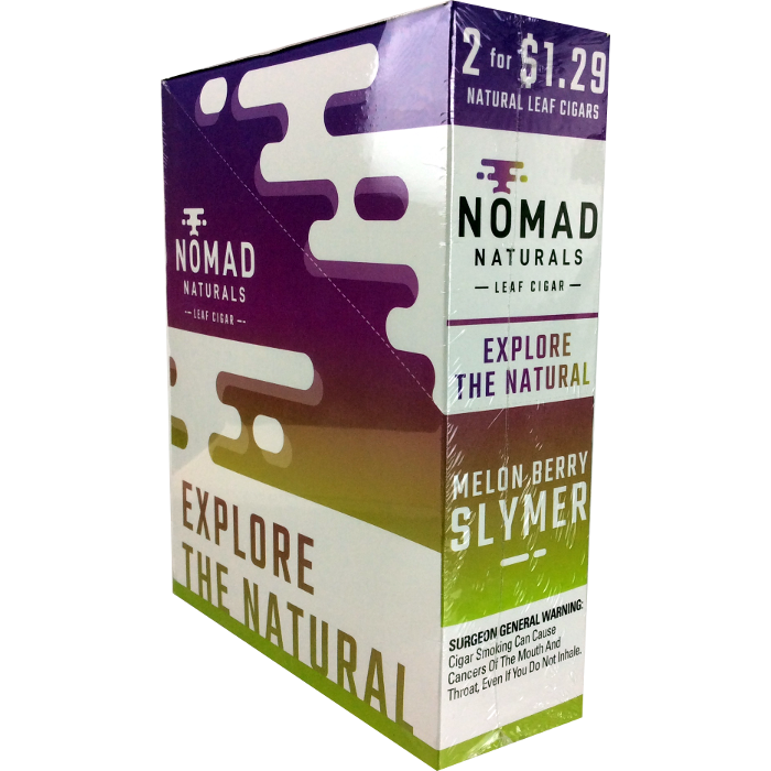 Nomad - Hojas de tabaco natural para cigarrillos puros o blunts