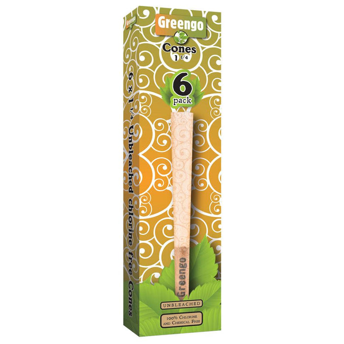 Conos Greengo 1 ¼ Paquete de 6