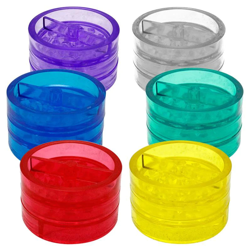 Grinder molino rascador para hierbas secas acrílico 5cm