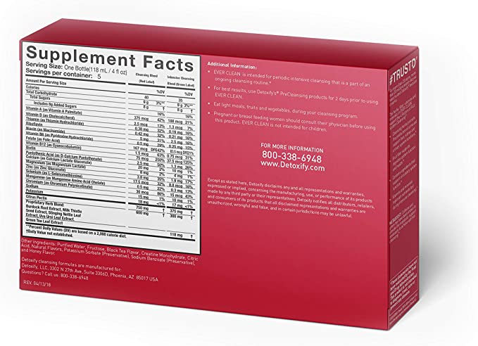 Detoxify ever clean 5-day cleansing program