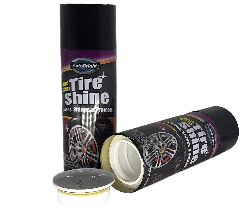 Autobright Tire Shine Shine Safe Can