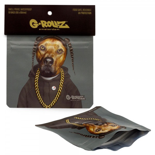 G-Rollz | Pet Rocks Smell Proof Bags - 10pcs per bag - 90 x 80mm
