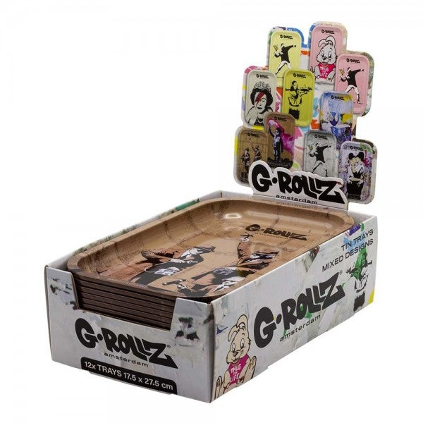 G-Rollz Banksy's Medium Tray 17.5 x 27.5 cm