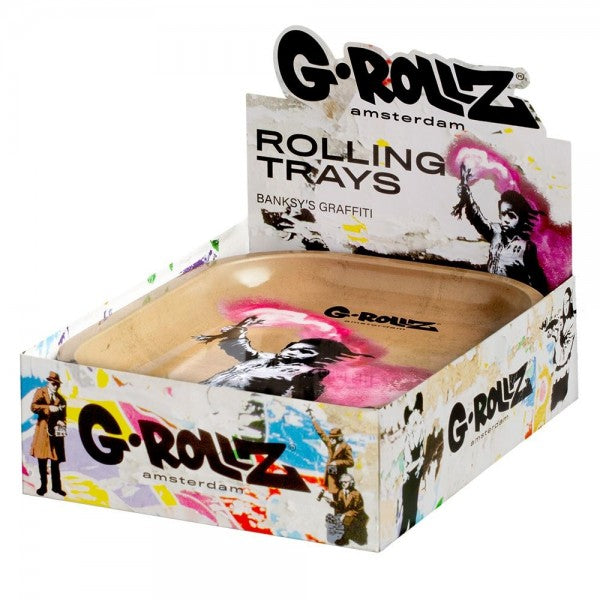 G-Rollz | Banksy's Small Tray 14 x 18 cm