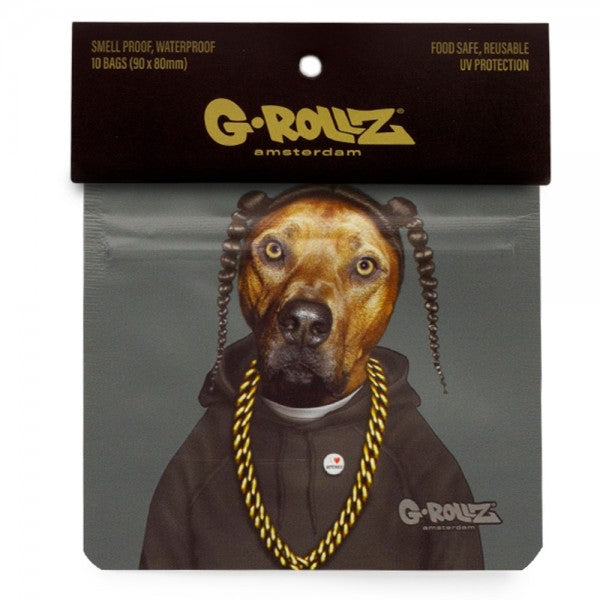 G-Rollz | Pet Rocks Smell Proof Bags - 10pcs per bag - 90 x 80mm